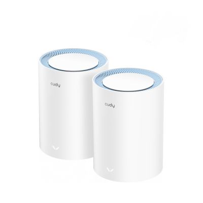 6. Access Point CUDY M1200 (2er-Pack) AC1200 Dualband-WLAN 2x 10/100 Mbit/s Mesh