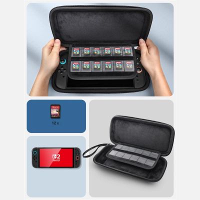 2. Supcase Carrying Mini für Nintendo Switch 2 - Schwarz