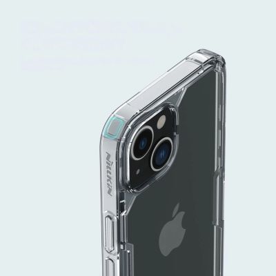 14. Nillkin Nature Pro iPhone 14 Plus Hülle, gepanzerte Hülle, transparente Hülle