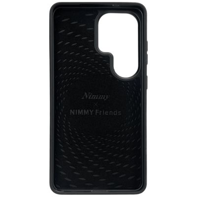 5. Nimmy Brillen-Hülle mit coolem Hundemotiv für Samsung Galaxy S26 Ultra – Schwarz