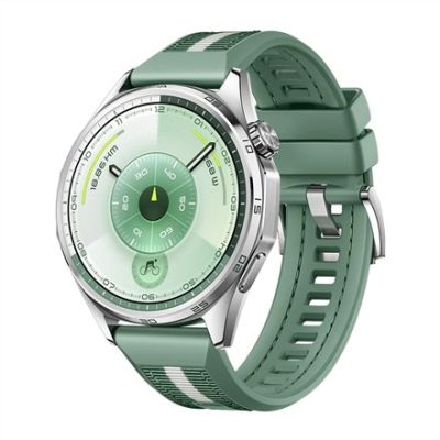 4. Huawei WATCH GT 6 46 mm Smartwatch, GPS, AMOLED, 1,47 Zoll, wasserdicht, Grün