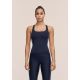 2. CASALL Damen-Tanktop mit formgebendem Block-BH, Marineblau
