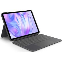 Logitech Combo Touch QWERTZ Deutscher Smart Connector Graphit