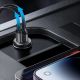 8. Joyroom JR-CCN06 30W 2x USB-C Mini-Autoladegerät aus Metall – Schwarz