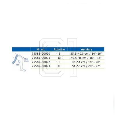 2. Actimove Knieorthese mit freiliegender Patella Größe XL 75585-00023