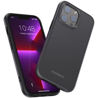 9. Choetech MFM Anti-Drop Case Cover für iPhone 13 Pro Max schwarz (PC0114-MFM-BK)