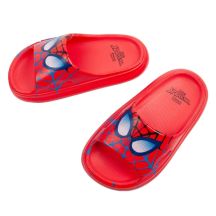 Leomil Jungen-Flip-Flops Spiderman hellrot, Märchenmotiv Marvel