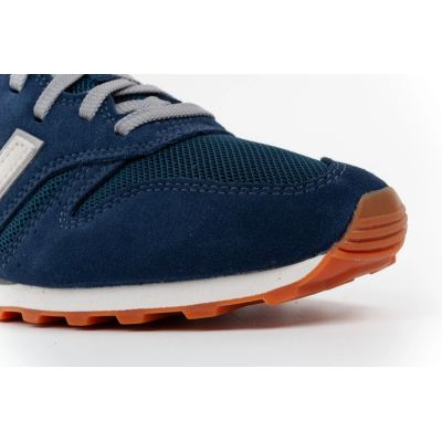 10. Herren-Sportschuhe New Balance 373, marineblaue Sneaker aus Leder