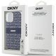 8. DKNY IML Mono & Stripe MagSafe Hülle für iPhone 15 / 14 / 13 – Blau