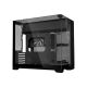 6. Lian Li O11 Vision-M PC-Gehäuse, Micro-ATX, gehärtetes Glas – schwarz