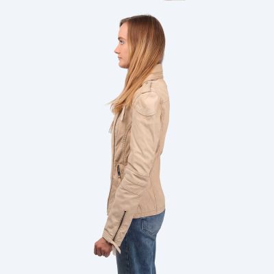 2. Wrangler Damen Büffellederjacke W4003ZB29