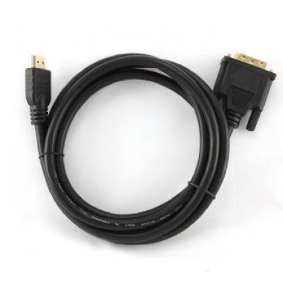 2. GEMBIRD CC-HDMI-DVI-6 Kabel (HDMI M - DVI-D M; 1,8 m; schwarz)