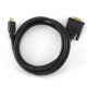 2. GEMBIRD CC-HDMI-DVI-6 Kabel (HDMI M - DVI-D M; 1,8 m; schwarz)