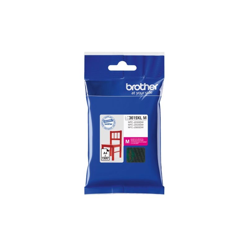 Brother rote Tintenpatrone LC3619XLM=LC-3619XLM, 1500 Seiten