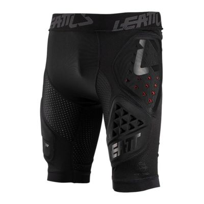 LEATT Impact Shorts 3DF 3.0 Schutzshorts, Größe M, Schwarz
