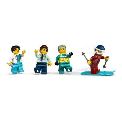 4. LEGO City 60465 Krankenwagenflugzeug