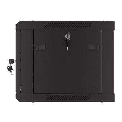 4. Lanberg WF01-6406-23B 6U Rack-Wandschrank Schwarz