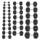10. HMS Hex Pro 40 KG Hantel