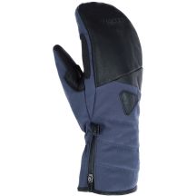 VIKING Norvik Pro Mitten Herren-Skihandschuhe, marineblau mit schwarzem Leder, Größe 7