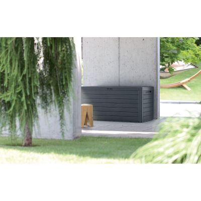 6. Gartenbox 280L Anthrazit Woodebox