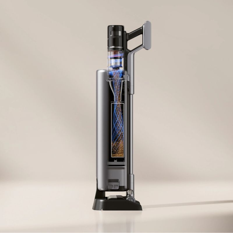 24. UWANT V800 Bodenstaubsauger mit automatischer Entleerungsstation – Grau