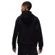 2. Air Jordan Brooklyn Fleece Jumpman Kapuzenpullover mit durchgehendem Reißverschluss, Schwarz - FV7167-010