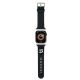Karl Lagerfeld 3D-Gummi-Choupette-Köpfe-Armband für Apple Watch 38/40/41 mm – Schwarz
