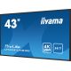17. Iiyama LH4341UHS-B2 Panel 43" 3840x2160 4K UHD IPS