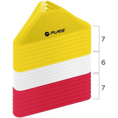 17. Kegel, Kegel, Trainingsmarkierungen 20 Stück Pure 2 Improve