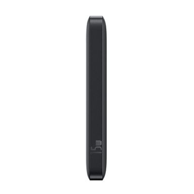 5. Baseus EnerFill FP11 Powerbank 10000mAh 15W (mit schwarzem Simple USB-C - USB-C 20V/3A 30cm Kabel) - schwarz