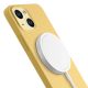 6. 3mk Hardy Silikon MagCase Hülle für iPhone 15 Plus - gelb