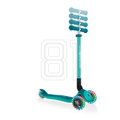 2. Globber Primo Foldable Plus Lights Jr 439-107 3-Rad-Roller