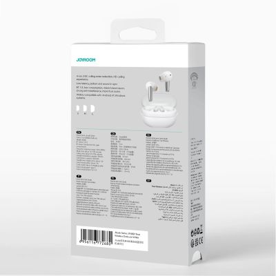 5. Joyroom Jbuds Series JR-BB1 TWS kabellose In-Ear-Kopfhörer – Weiß