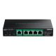 5. Trendnet TPE-B541 Switch, Managed, Gigabit Ethernet, Vollduplex, PoE, Wandmontage