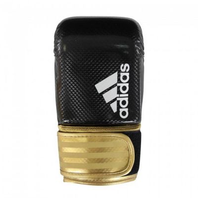 7. Adidas HYBRID Bag Glove 75 schwarz und gold