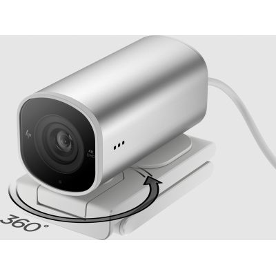 10. HP 960 4K Streaming-Webcam USB silber 695J6AA