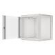 14. Lanberg WF01-6612-10S Rack 12U Wandschrank Grau
