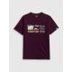 5. Herren-T-Shirt mit Aufdruck, regulär, Größe 4F 4FRSS26TTSHM3810-50S
