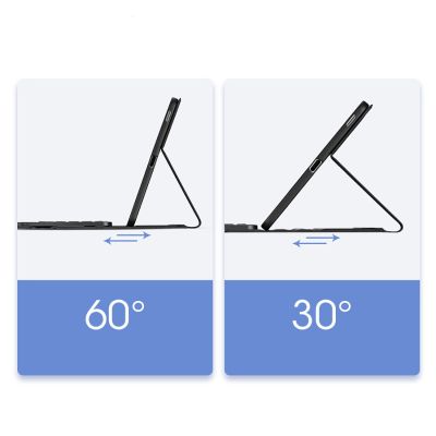5. Dux Ducis Bluetooth-Tastaturhülle (TK-Serie) für Samsung Tab S6 Lite – Schwarz