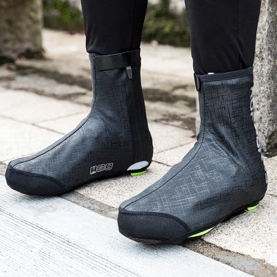 11. Rockbros LF1081 Wind- und wasserdichte Überschuhe 42–46 cm – Schwarz