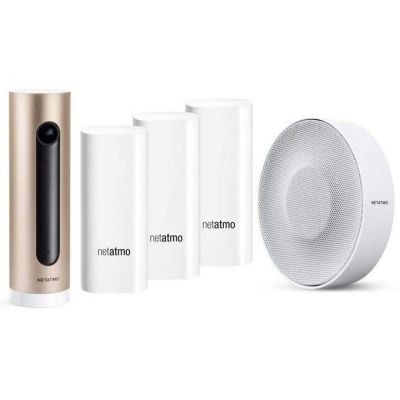 Netatmo NBU-ICCS Kamera mit Sensoren und Sirenensatz