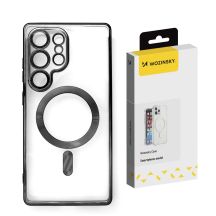 Wozinsky Galvanisiertes Magsafe Case für Samsung Galaxy S24 FE - Schwarz