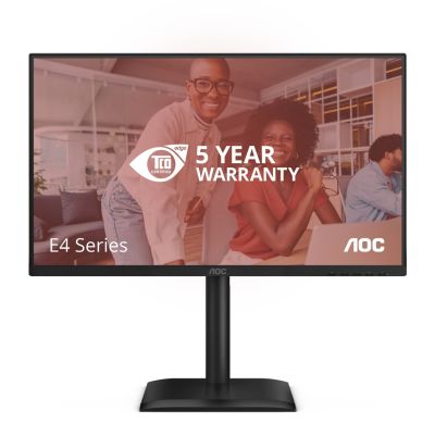 26. AOC 24E4U Computermonitor 60,5 cm (23,8") 1920 x 1080 px Full HD LED Schwarz