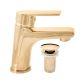 BASIN MIXW/POP-UP WASTE GOLD DCO127.5KZ