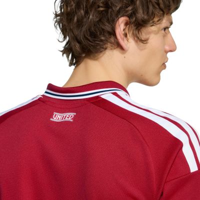 6. adidas Manchester United Herren-Fußballtrikot 26/27 rot KA6871