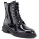 5. Damen-Ankle-Boots aus Lackleder, schwarz, Big Star UU274613