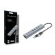 4. Conceptronic HUBBIES20G Hubs und USB 3.2 Gen 1 (3.1 Gen 1) Typ-C 5000 Mbit/s Grau