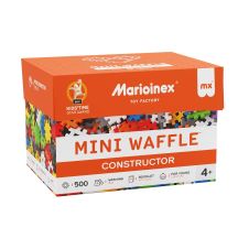 MARIOINEX Mini-Waffelbausteine, 500 Teile