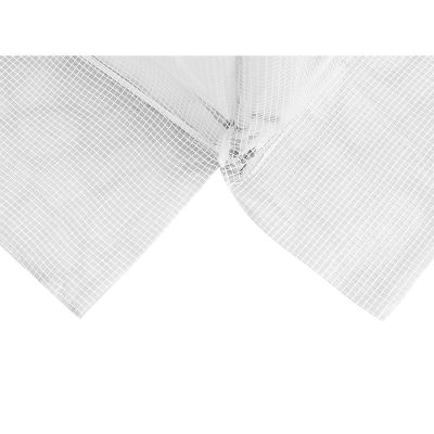 34. Gewächshaus-Gartentunnel 200 x 300 x 200 cm, PE-Konstruktion, weißer Stahl