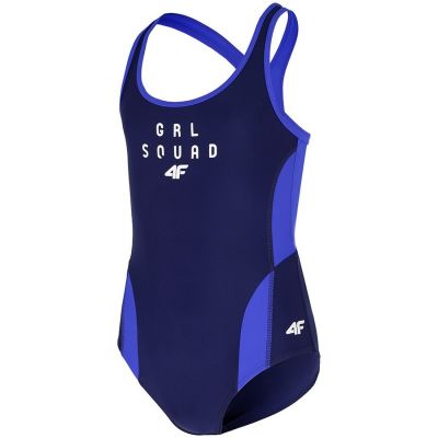 Badeanzug 4F W HJZ19-JKOS002 31S marineblau